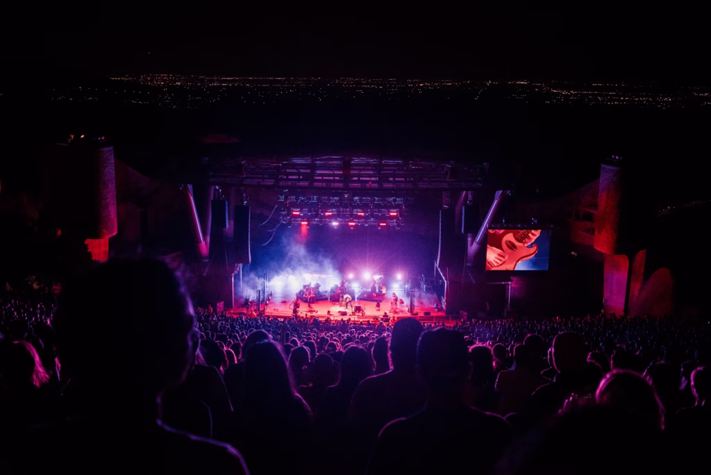 red rocks cocert car service